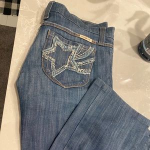 Frankie B luxury low rise jeans